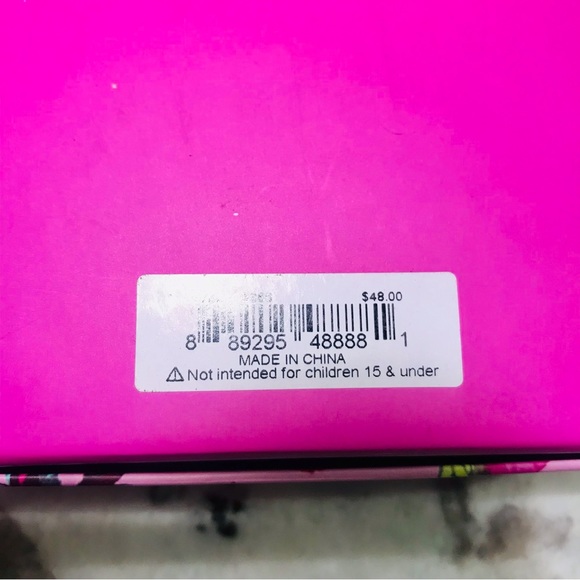 Betsey Johnson Rainbow Hearts & Stars Paperclip chain necklace - Picture 3 of 3